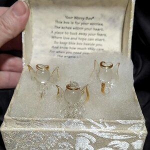 Glass Angel Worry Box